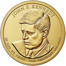 US Presidential Dollar 2015 - 35 John F. Kennedy D